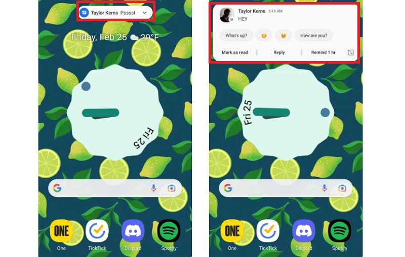 Bật thông báo chi tiết
