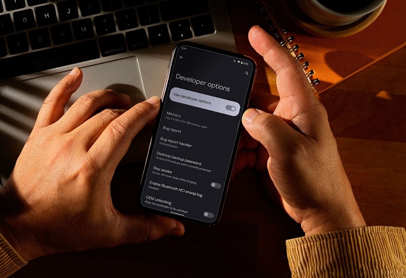 Tùy chọn Nhà phát triển (Developer Options) trên điện thoại Android thường được thiết kế ẩn