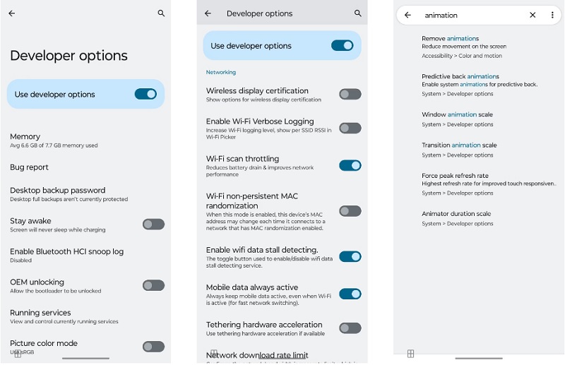 Kích hoạt tùy chọn Nhà phát triển góp phần giảm thiểu thiết bị của bạn bị hỏng