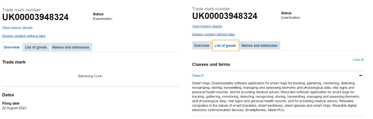 Nhẫn thông minh đầu tiên của Samsung có thể có tên là 