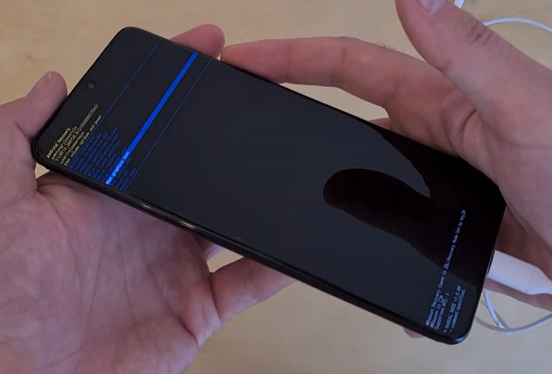 Điều hướng để chọn mục reset cài đặt cho điện thoại 