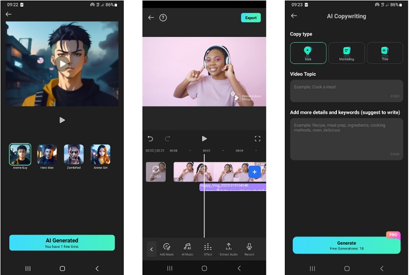 Phần mềm Filmora