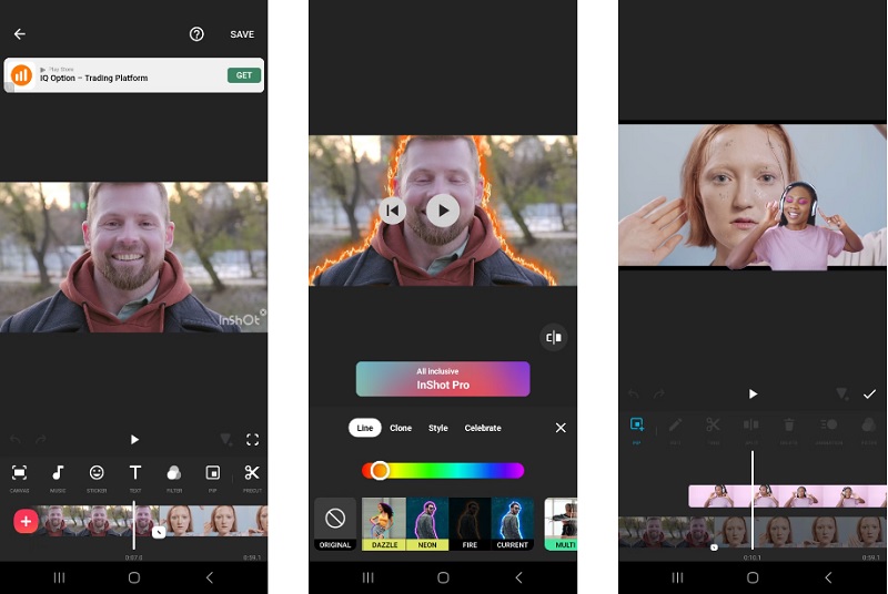 Phần mềm chỉnh sửa video InShot