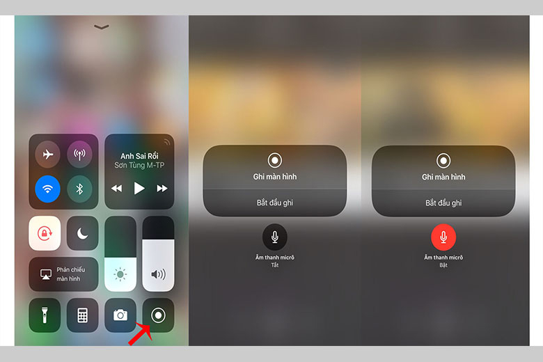 Quay màn hình iPhone có tiếng