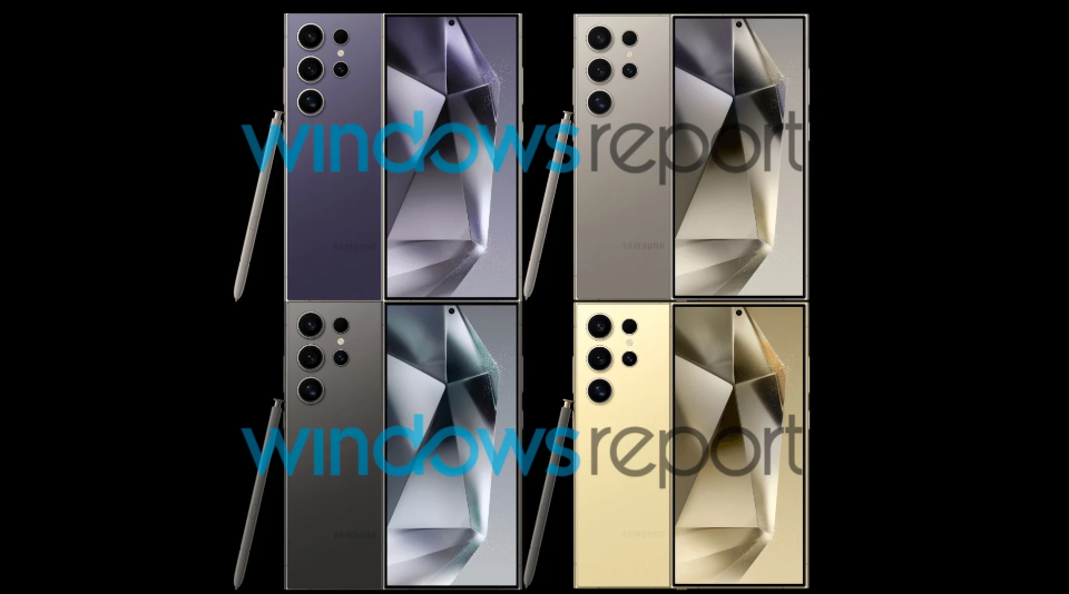 Rò rỉ hình ảnh chính thức của Galaxy S24, S24+ và S24 Ultra với đầy đủ thông số kỹ thuật