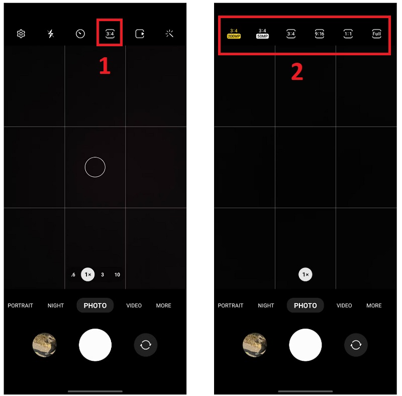 Cách chụp ảnh 50MP và 200MP trên Samsung Galaxy S23 Ultra