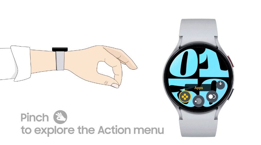 Samsung trình bày chi tiết về tính năng Universal Gestures trên Galaxy Watch