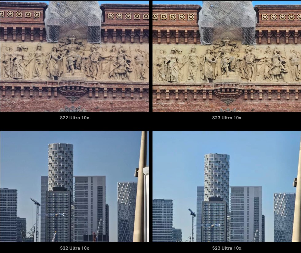 So sánh camera Samsung Galaxy S23 Ultra vs S22 Ultra