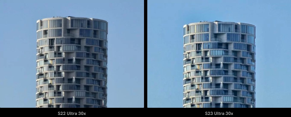 So sánh camera Samsung Galaxy S23 Ultra vs S22 Ultra