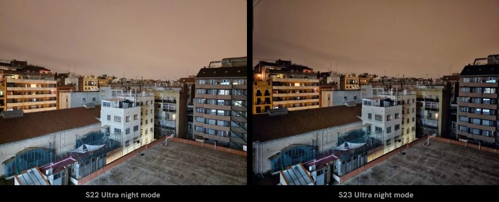 So sánh camera Samsung Galaxy S23 Ultra vs S22 Ultra