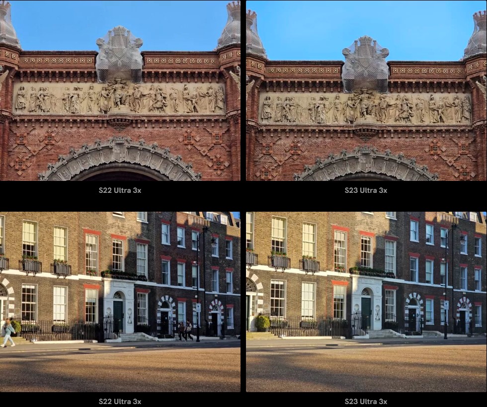 So sánh camera Samsung Galaxy S23 Ultra vs S22 Ultra