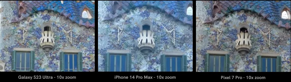 Đọ camera Galaxy S23 Ultra vs iPhone 14 Pro Max vs Pixel 7 Pro