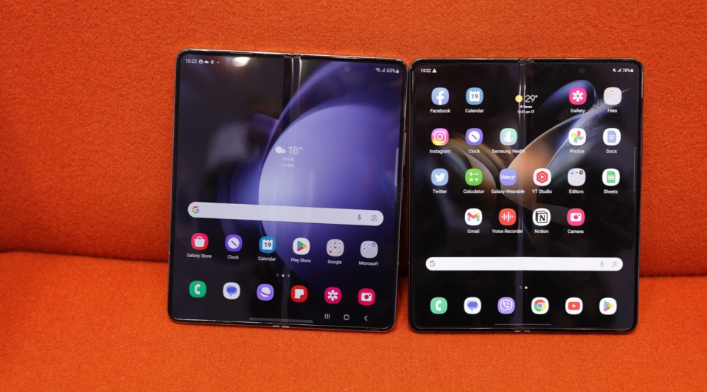 So sánh Samsung Galaxy Z Fold5 vs Galaxy Z Fold4