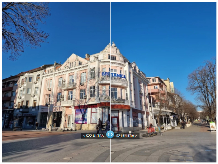 So sánh hình ảnh chụp từ Galaxy S22 Ultra và Galaxy S21 Ultra