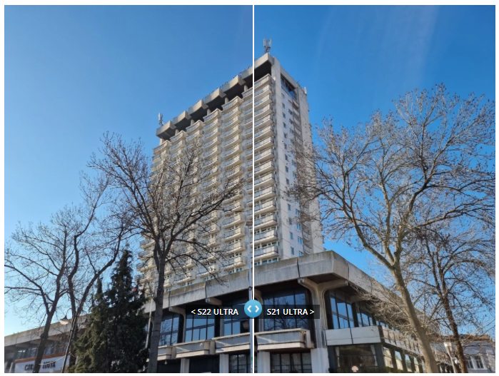 So sánh hình ảnh chụp từ Galaxy S22 Ultra và Galaxy S21 Ultra