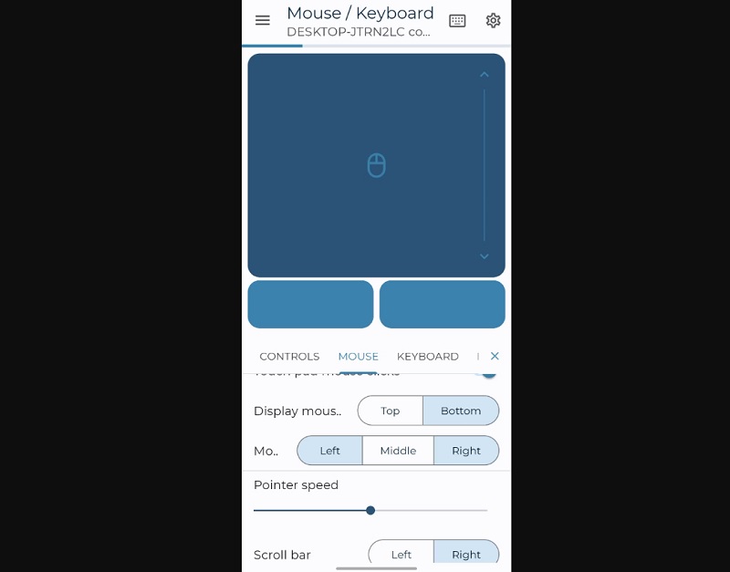 Làm quen các trình điều khiển trên ứng dụng