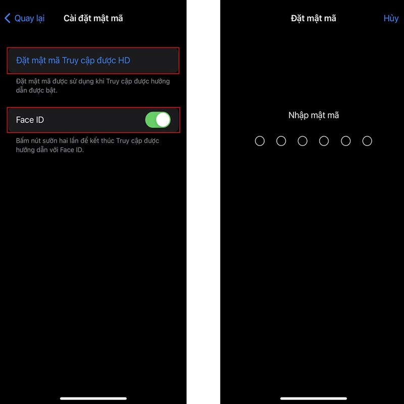 Đặt mật khẩu cho ứng dụng trên iPhone