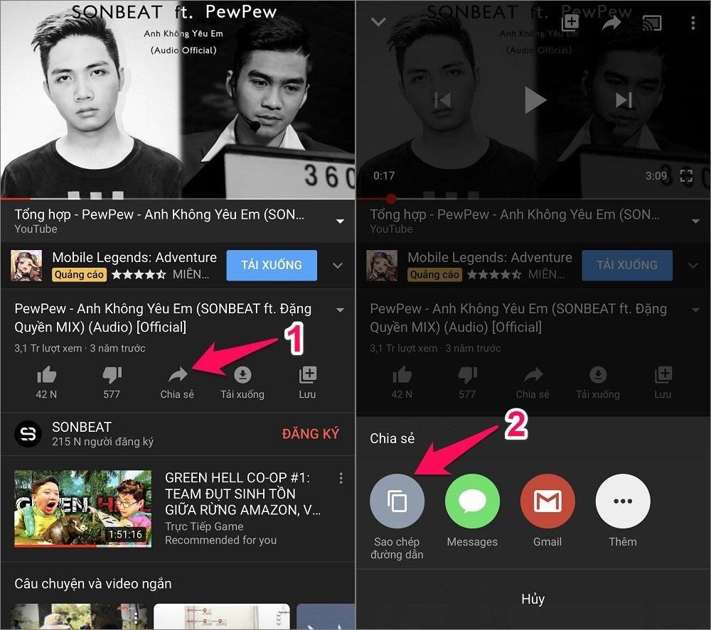 Tải video về iPhone bằng web