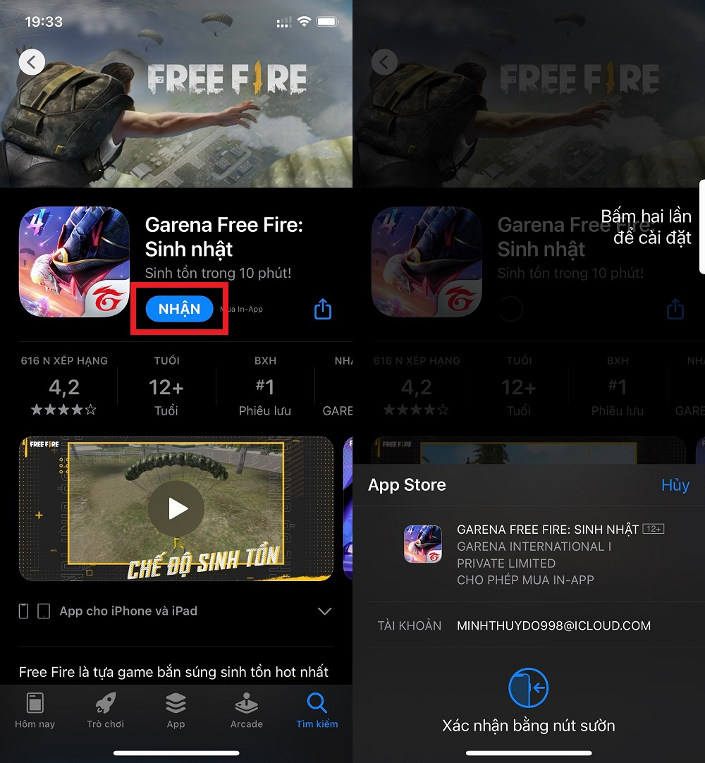 Tải ứng dụng miễn phí trên App Store