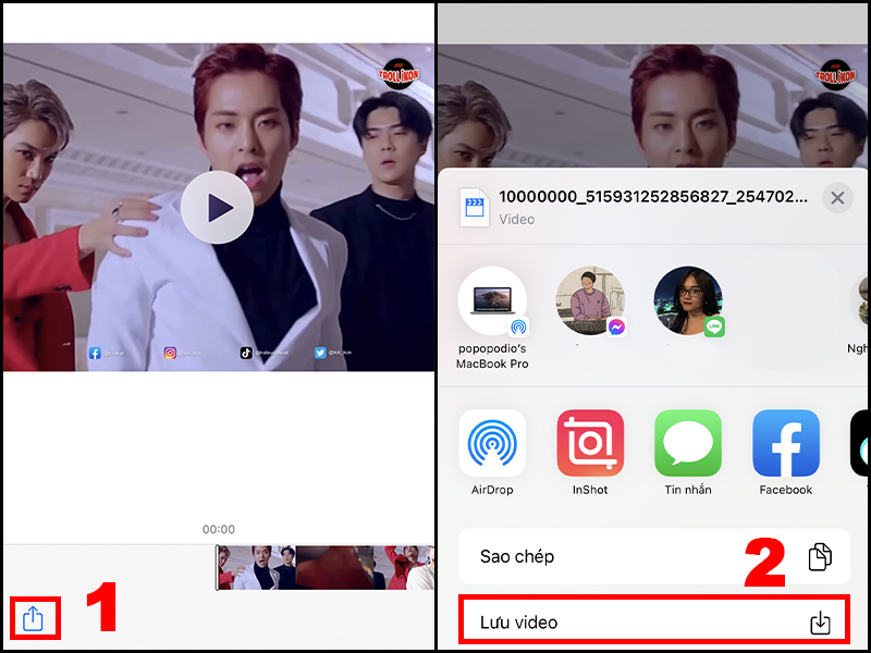 Tải video Facebook trên iPhone