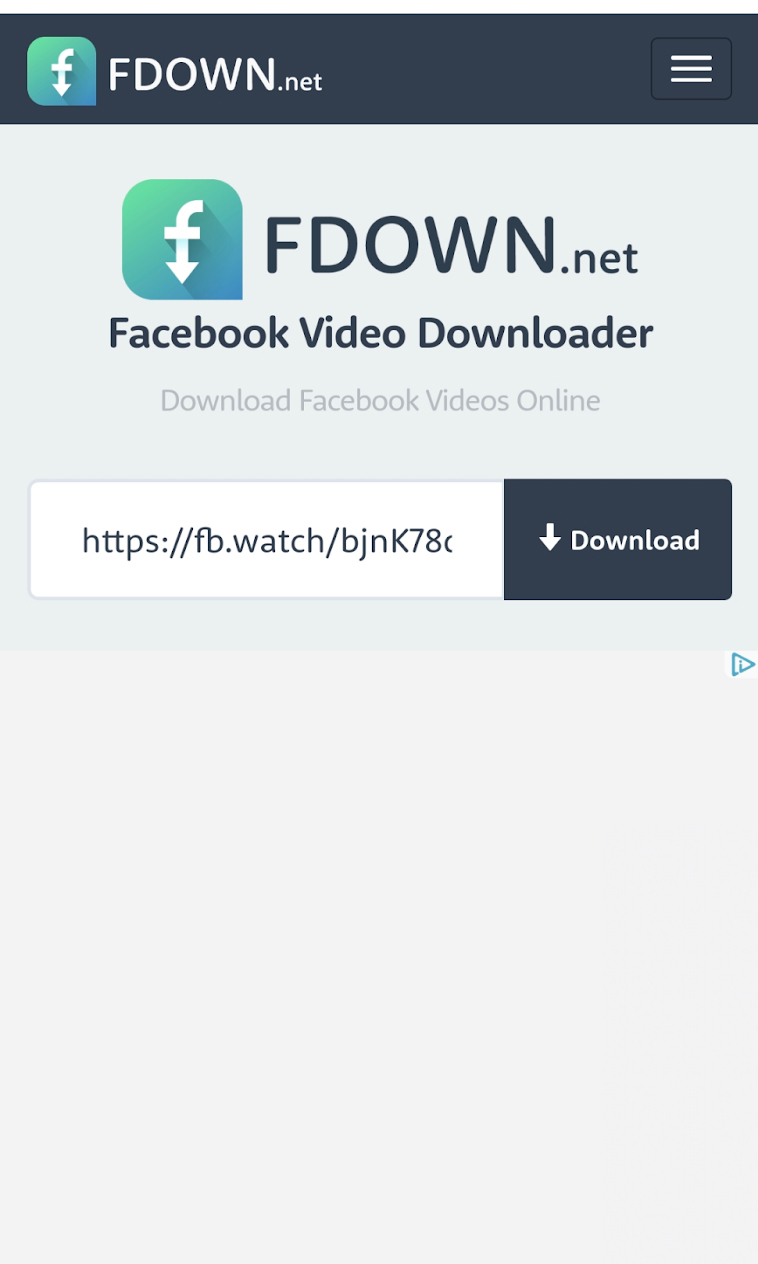 Tải video Facebook trên iPhone