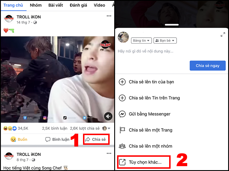 Tải video Facebook trên iPhone