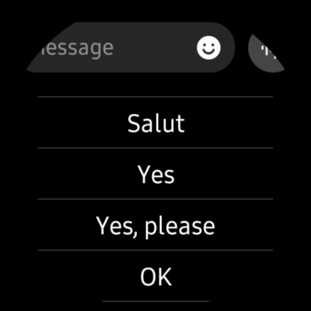 Cách tạo phản hồi tùy chỉnh trên Galaxy Watch cực hữu ích