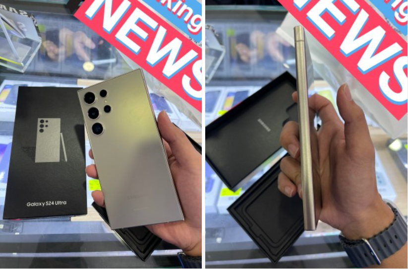 Thêm ảnh thực tế của Galaxy S24 Ultra bị rò rỉ trước ngày ra mắt