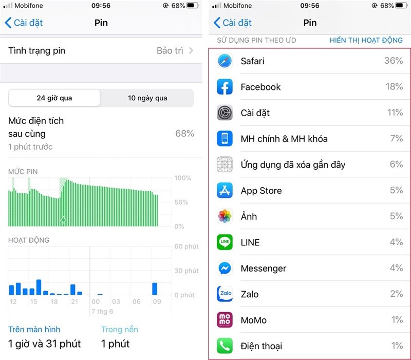 Tiết kiệm pin cho iPhone