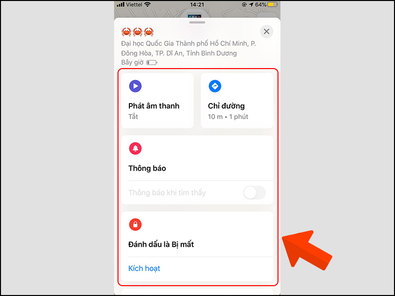 Tìm iPhone bằng iCloud trên điện thoại