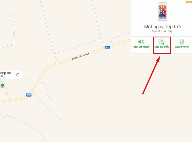 Cách tình iPhone bị mất