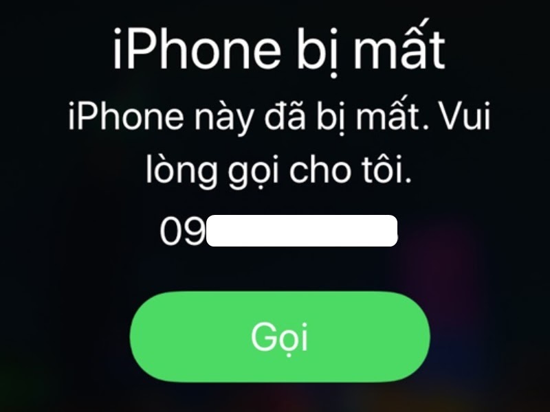 Cách tình iPhone bị mất