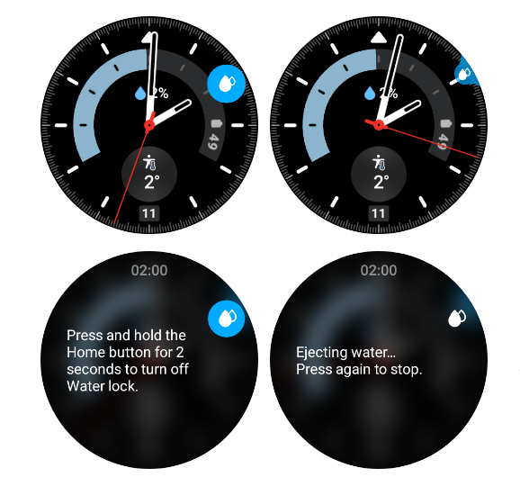 Cùng tìm hiểu về tính năng Water Lock trên Galaxy Watch của bạn