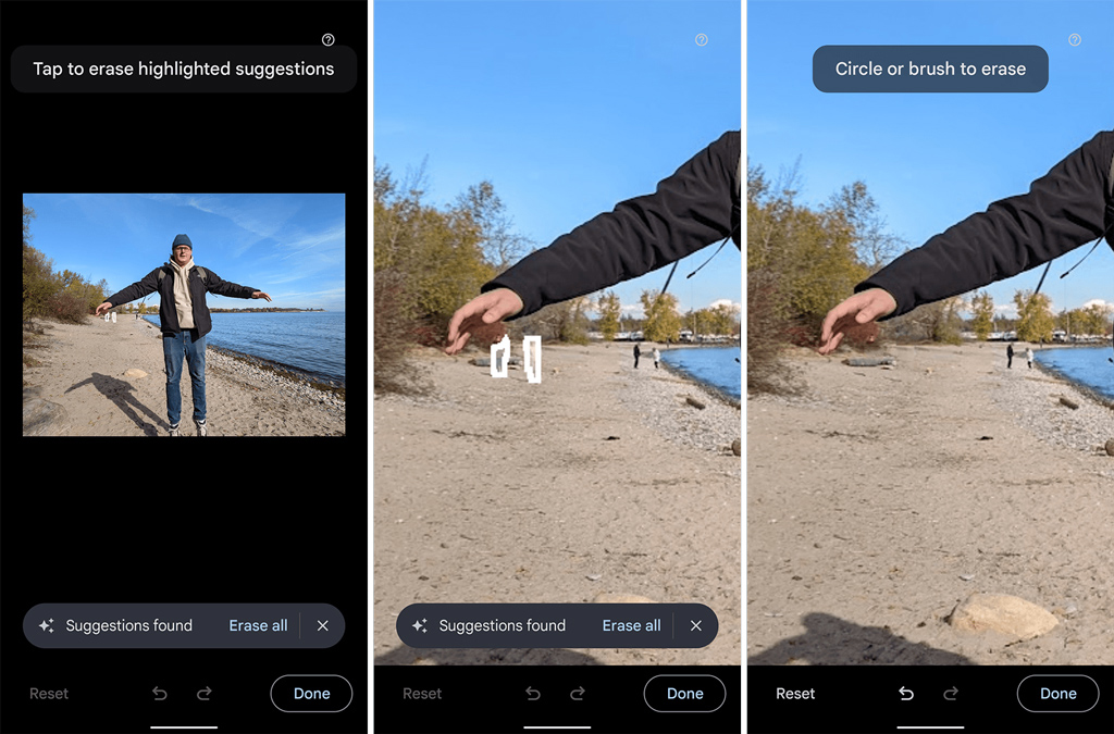 Tính năng xóa vật thể sẽ trở lại 