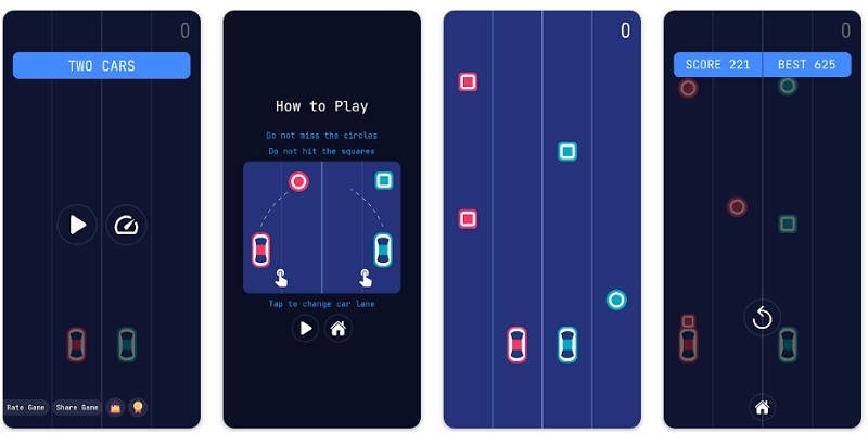 Trò chơi Two Cars: 2 cars game