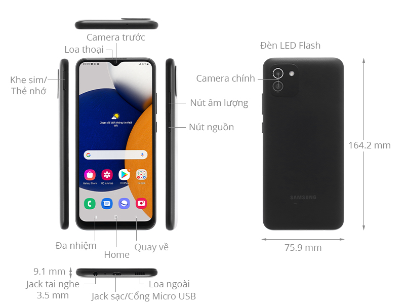 Top 4 điện thoại Samsung giá 5 triệu đáng mua nhất năm 2022