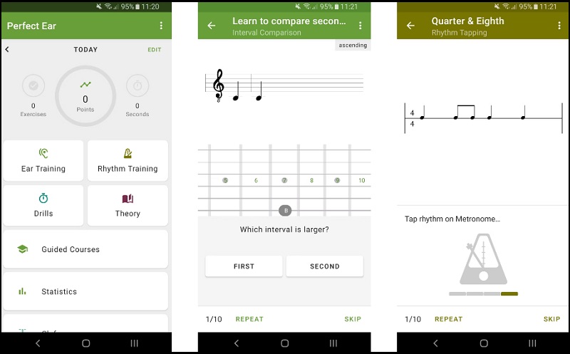 Ứng dụng Perfect Ear