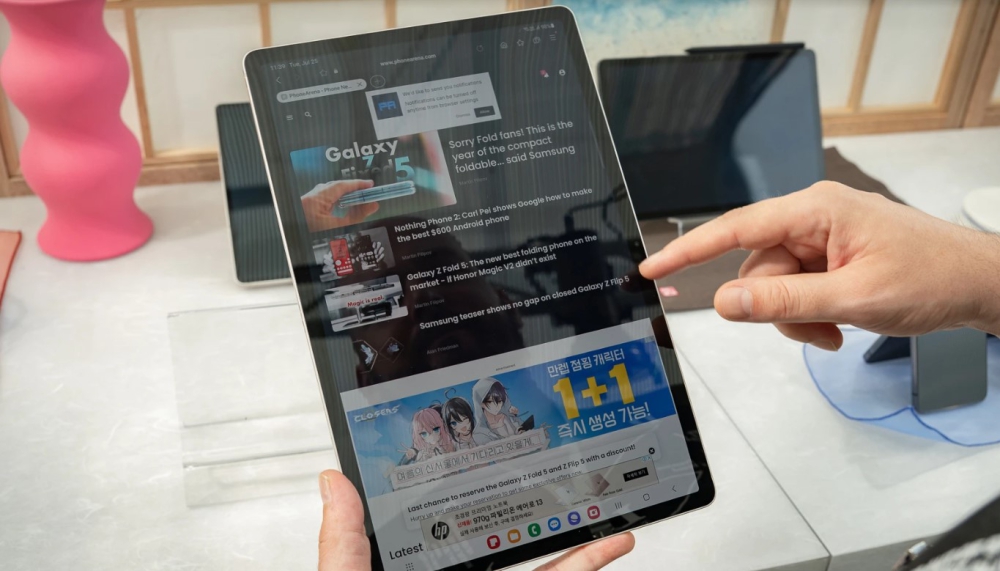 Trên tay và đánh giá nhanh Galaxy Tab S9: Những nâng cấp tuyệt vời