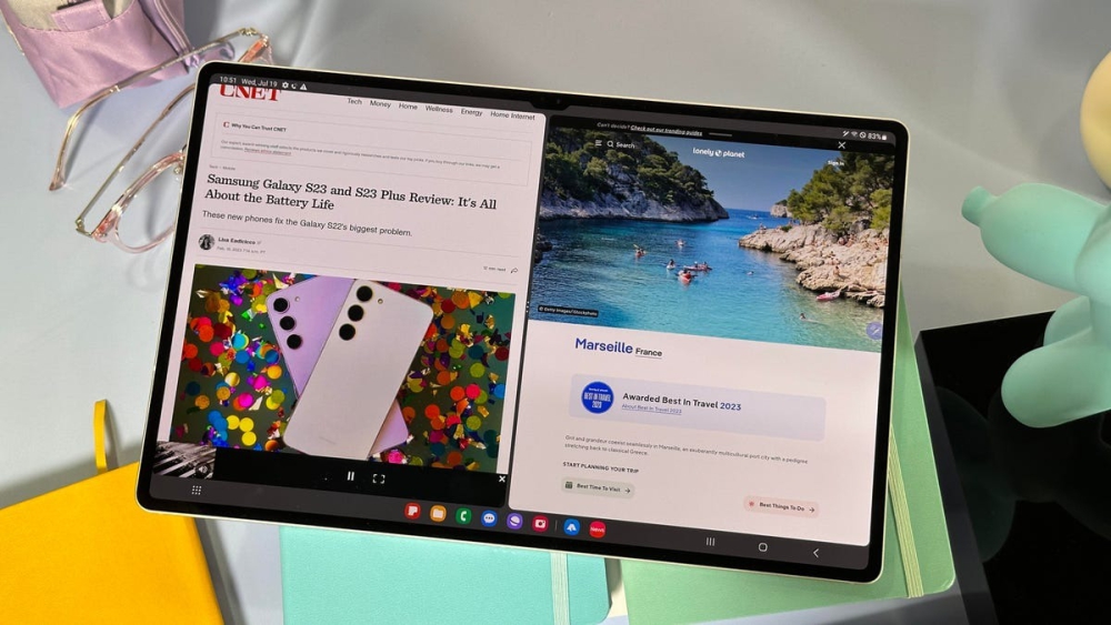 Trên tay Samsung Galaxy Tab S9 Plus