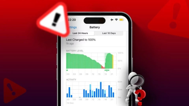 thời lượng pin giảm
