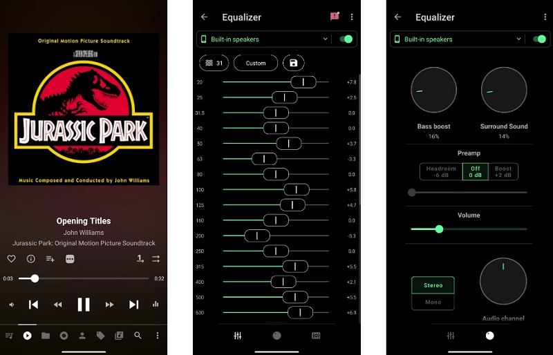 Ứng dụng phát nhạc Musicolet