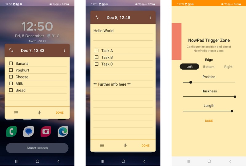 Ứng dụng ghi chú MultiNotes 