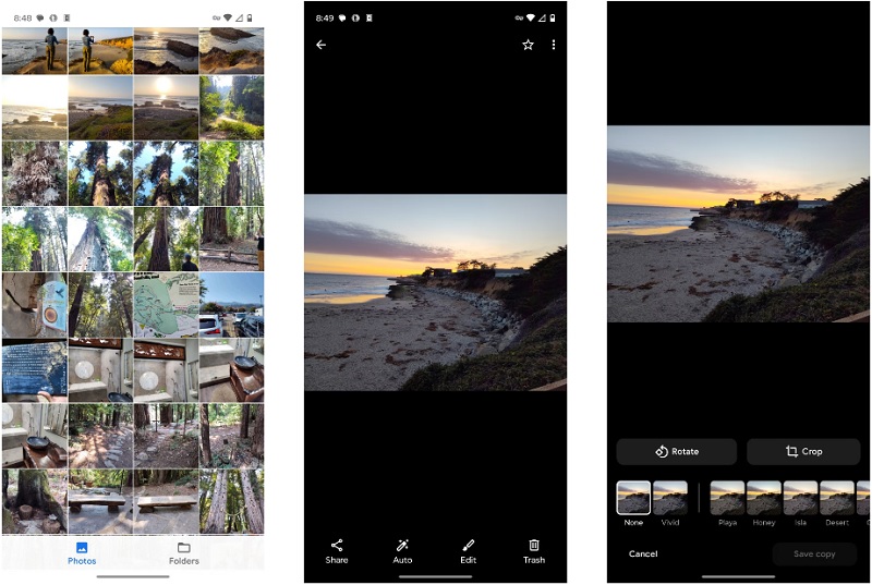 Ứng dụng Google Gallery