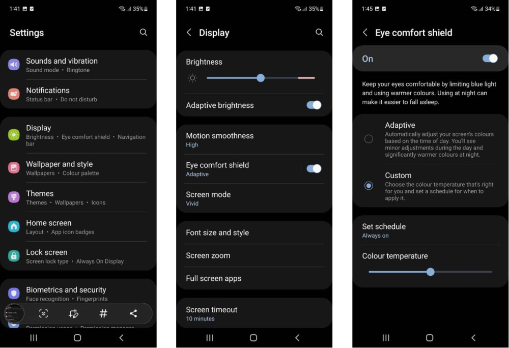 tinh-nang-bao-ve-mat-eye-comfort-tren-samsung-la-gi-co-nen-bat-khong