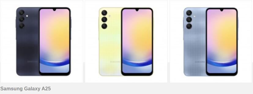 Xác nhận giá bán và ngày ra mắt của Galaxy A25