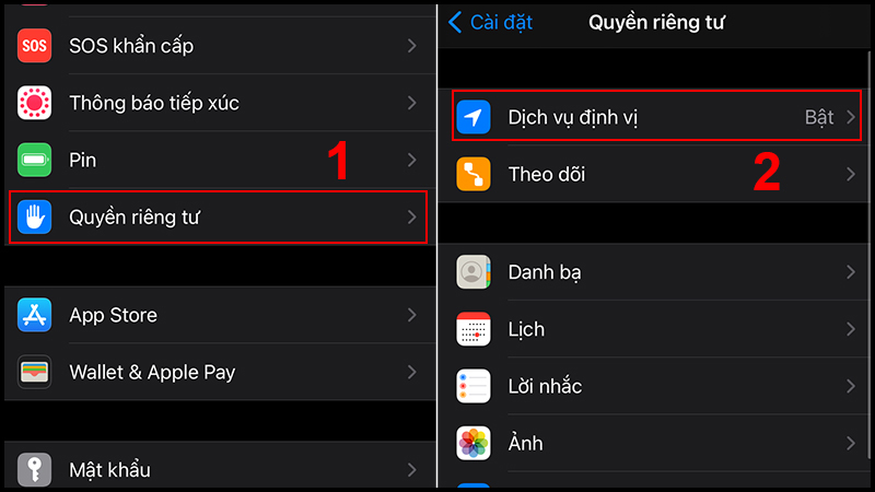 Tắt dịch vụ định vị giúp iPhone tiết kiệm pin