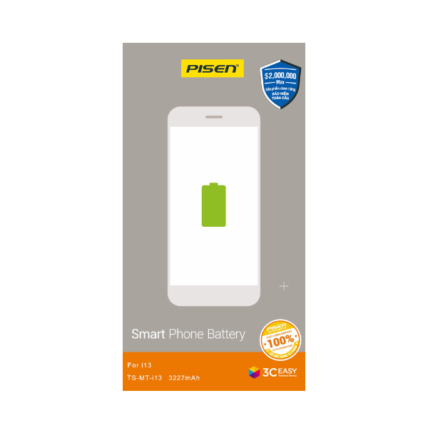 PPS13M - Thay pin iPhone 13 Mini chính hãng Pisen