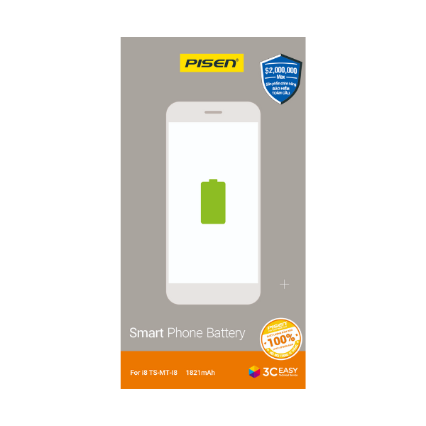 PPS8 - Thay pin iPhone 8 chính hãng Pisen