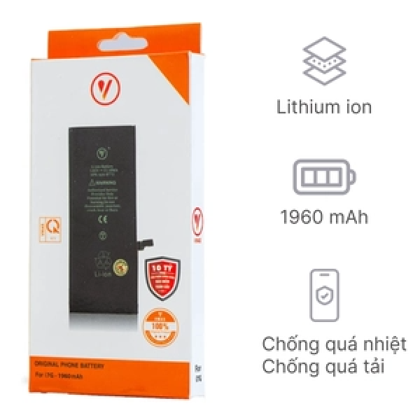 PV7 - Thay pin iPhone 7 chính hãng Vmas
