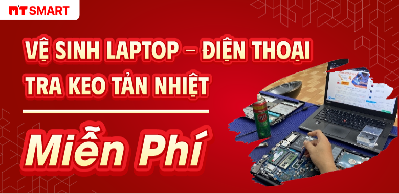 Vệ Sinh Laptop - Điện Thoại Miễn Phí